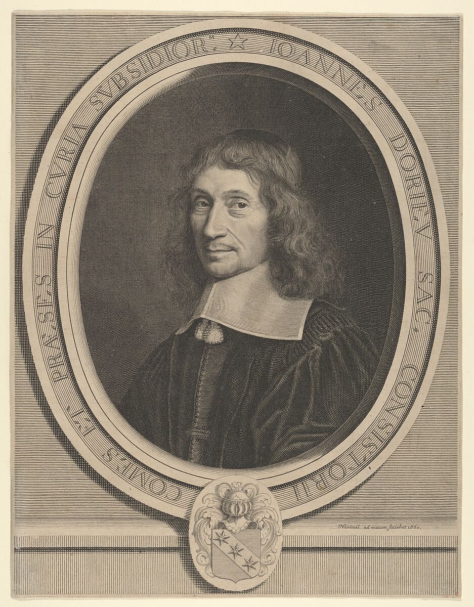 Jean Dorieu, Robert Nanteuil (French, Reims 1623–1678 Paris), Engraving 