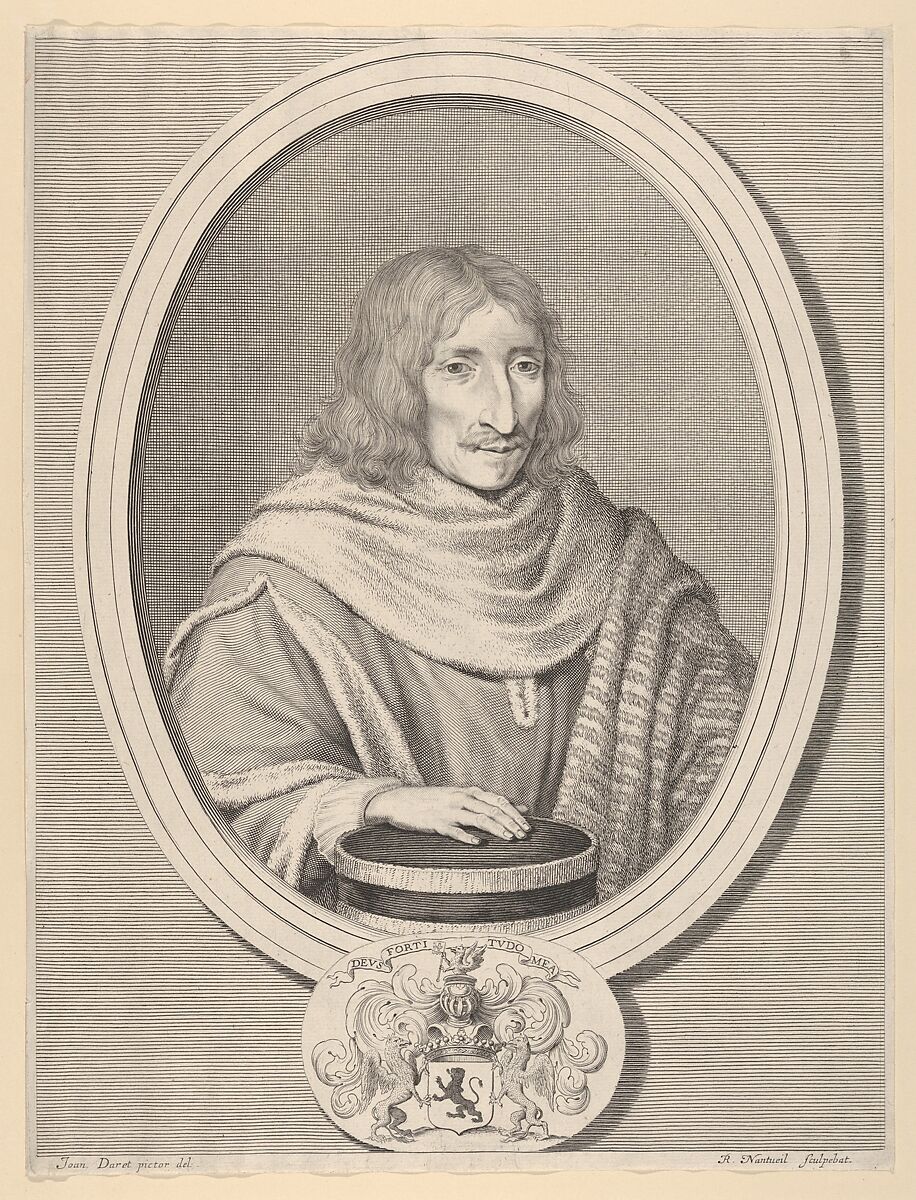 Jean de Mesgrigny, Robert Nanteuil (French, Reims 1623–1678 Paris), Engraving; second state of three (Petitjean & Wickert) 