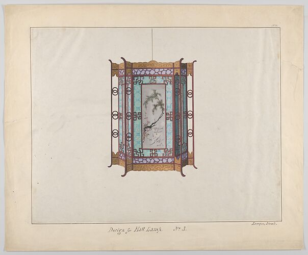 Design for a Hall Lamp