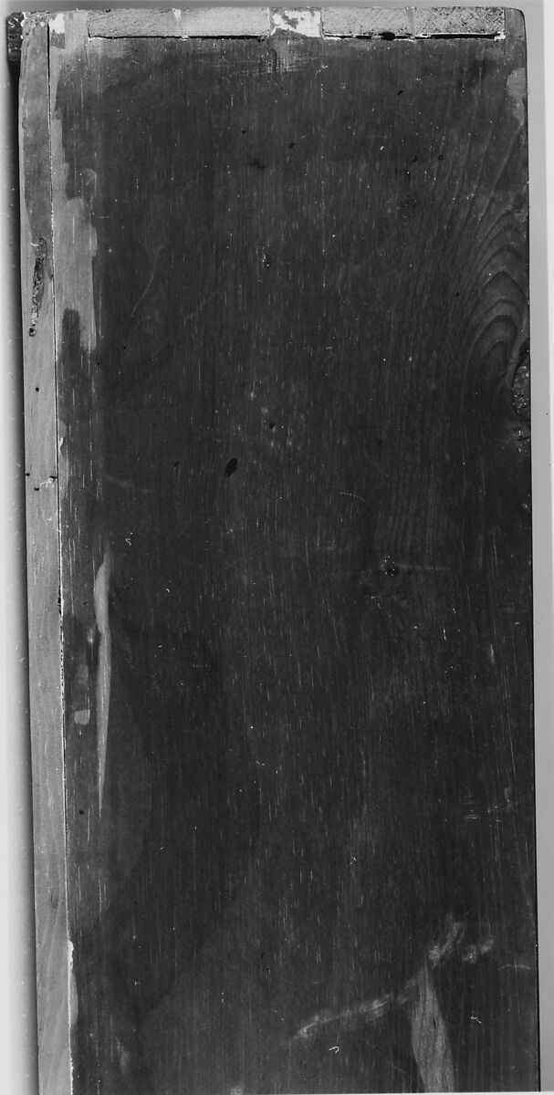 High chest of drawers, Painted maple, yellow pine, American