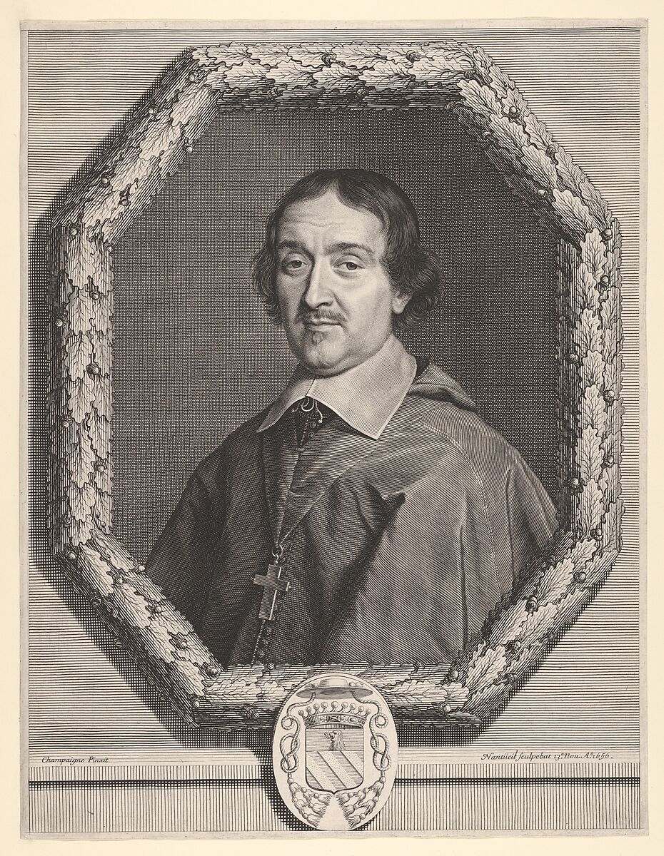 François Servien, Robert Nanteuil (French, Reims 1623–1678 Paris), Engraving; first state of three (Petitjean & Wickert) 