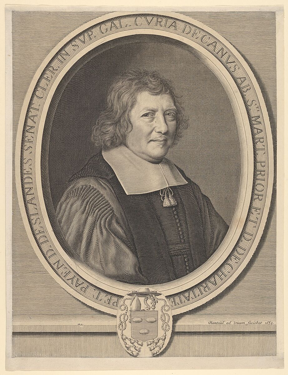 Pierre Payen-Deslandes, Robert Nanteuil (French, Reims 1623–1678 Paris), Engraving; second state of two (Petitjean & Wickert) 