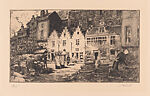 Ghent, William Welles Bosworth  American, Etching