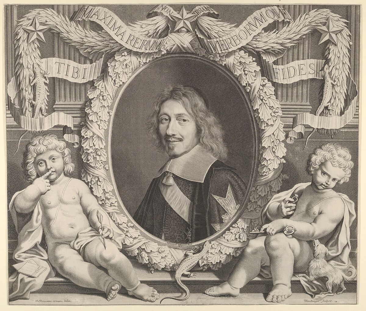 Chancelier Michel IV Le Tellier, Robert Nanteuil (French, Reims 1623–1678 Paris), Engraving 