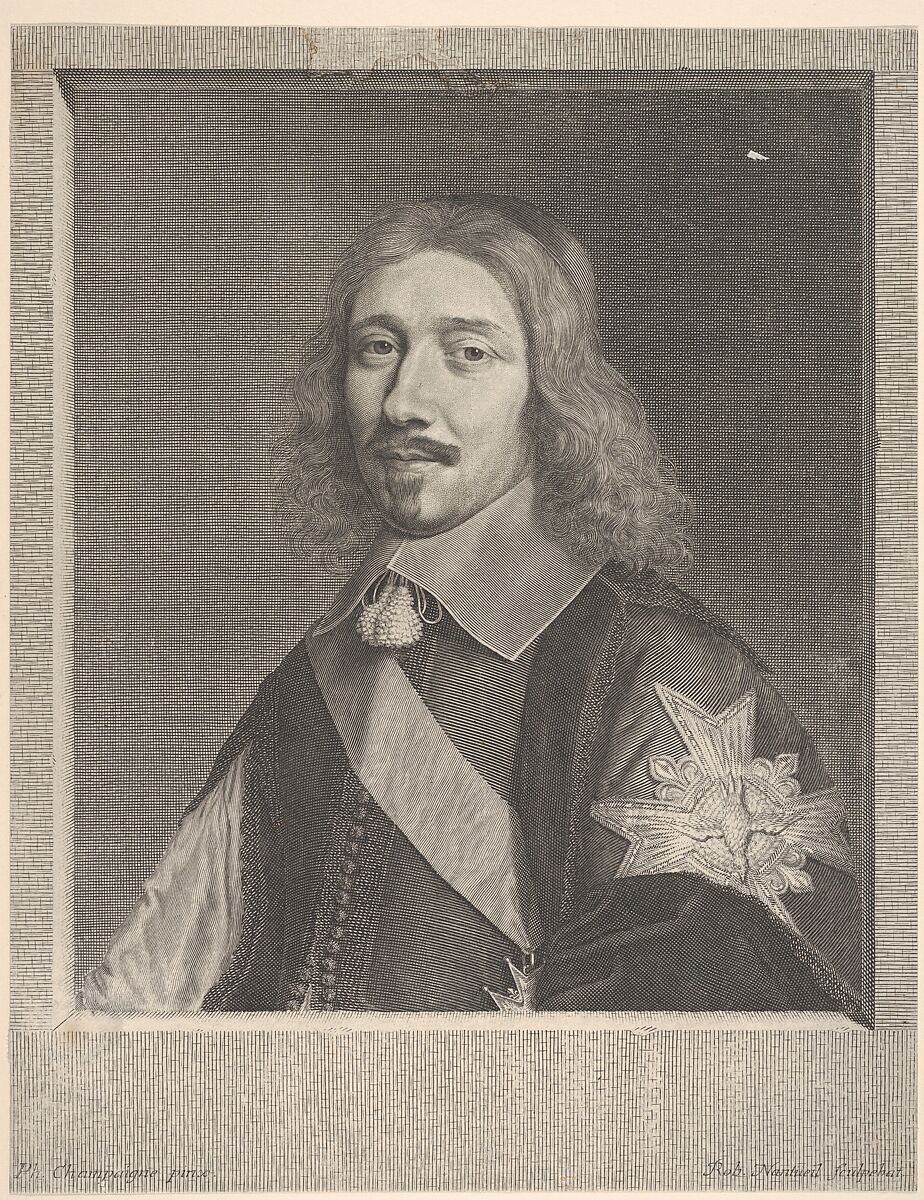 Michel IV Le Tellier (Le Chancelier), Robert Nanteuil (French, Reims 1623–1678 Paris), Engraving; second state of two (Petitjean & Wickert) 