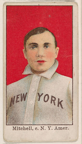 Mitchell, Catcher, New York, American League, from the Baseball Caramels series, type 1 (E90-1) for the American Caramel Company, Issued by American Caramel Company, Philadelphia, Photolithograph 