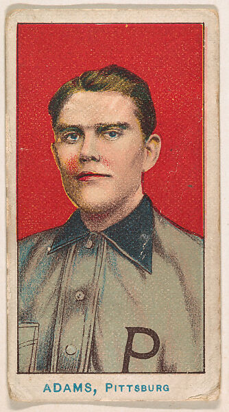 Adams, Pittsburgh, from the Baseball Caramels series, type 2 (E90-2) for the American Caramel Company, Issued by American Caramel Company, Philadelphia, Photolithograph 
