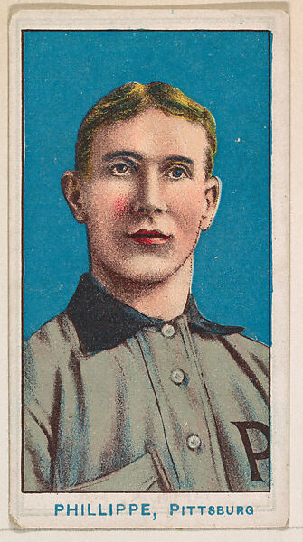 Phillippe, Pittsburgh, from the Baseball Caramels series, type 2 (E90-2) for the American Caramel Company, Issued by American Caramel Company, Philadelphia, Photolithograph 