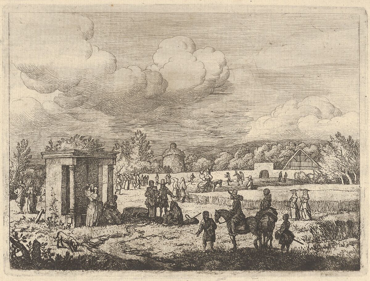 The First Spring, Allart van Everdingen (Dutch, Alkmaar 1621–1675 Amsterdam), Engraving; second state of three 