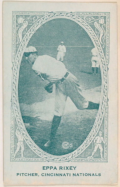 Eppa Rixey, Pitcher, Cincinnati Nationals, from the American Caramel Baseball Players series (E120) for the American Caramel Company, Issued by American Caramel Company, Lancaster and York, Pennsylvania, Photolithograph 