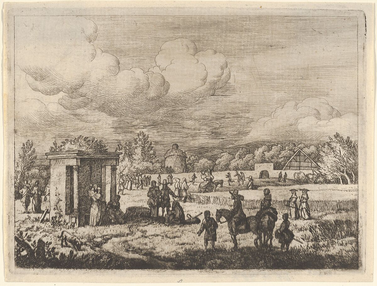 The First Spring, Allart van Everdingen (Dutch, Alkmaar 1621–1675 Amsterdam), Engraving; second state of three 
