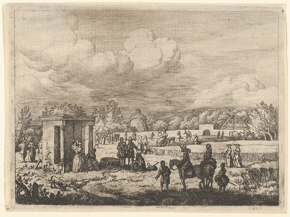 The First Spring, Allart van Everdingen (Dutch, Alkmaar 1621–1675 Amsterdam), Engraving; second state of three 