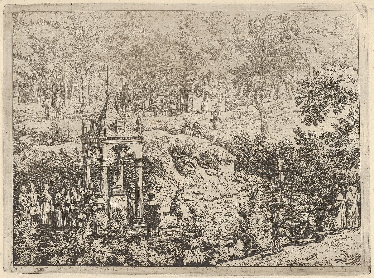 The Third Spring, Allart van Everdingen (Dutch, Alkmaar 1621–1675 Amsterdam), Engraving; first state of two 