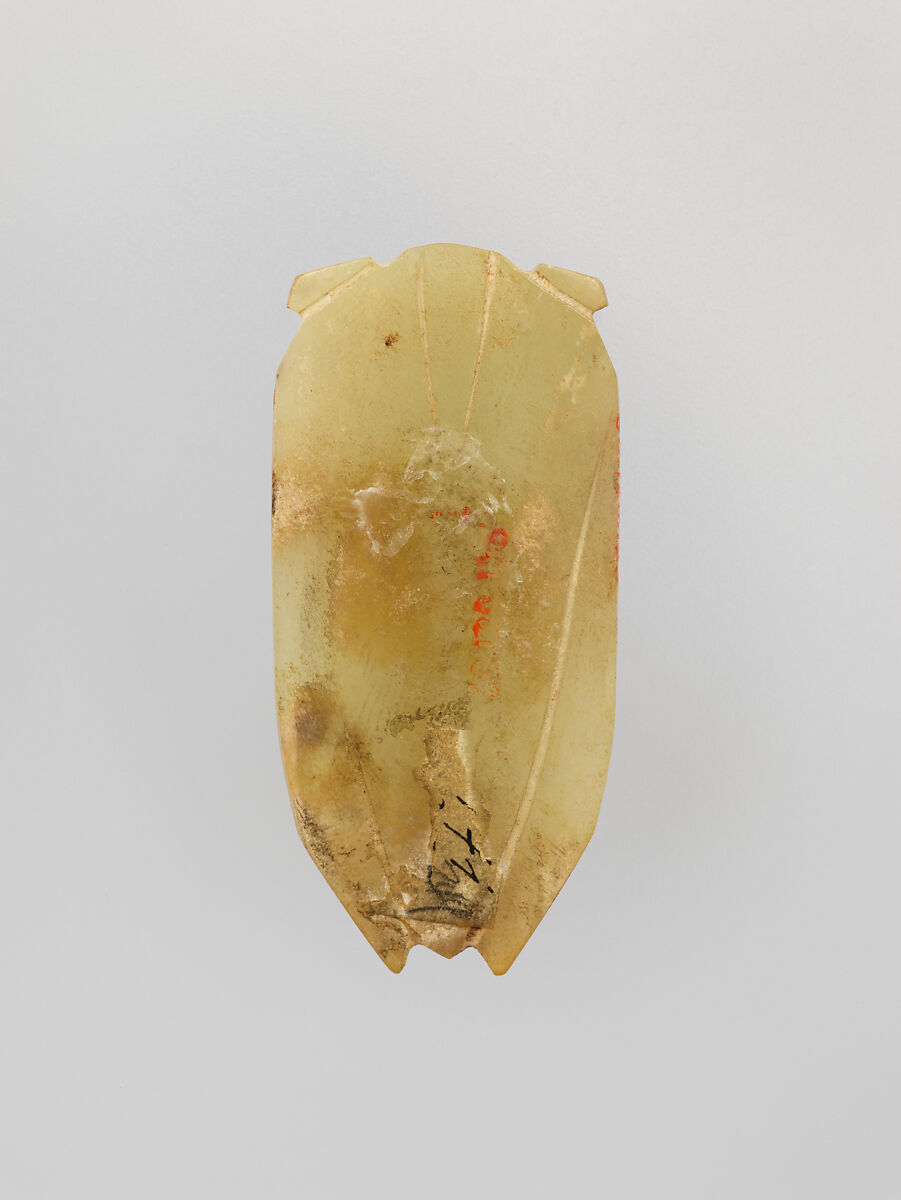 Cicada, Jade (nephrite), China