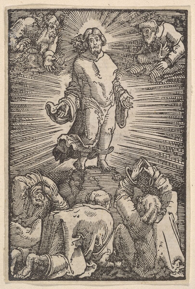 The Transfiguration of Christ, from The Fall and Salvation of Mankind Through the Life and Passion of Christ, Albrecht Altdorfer (German, Regensburg ca. 1480–1538 Regensburg), Woodcut 
