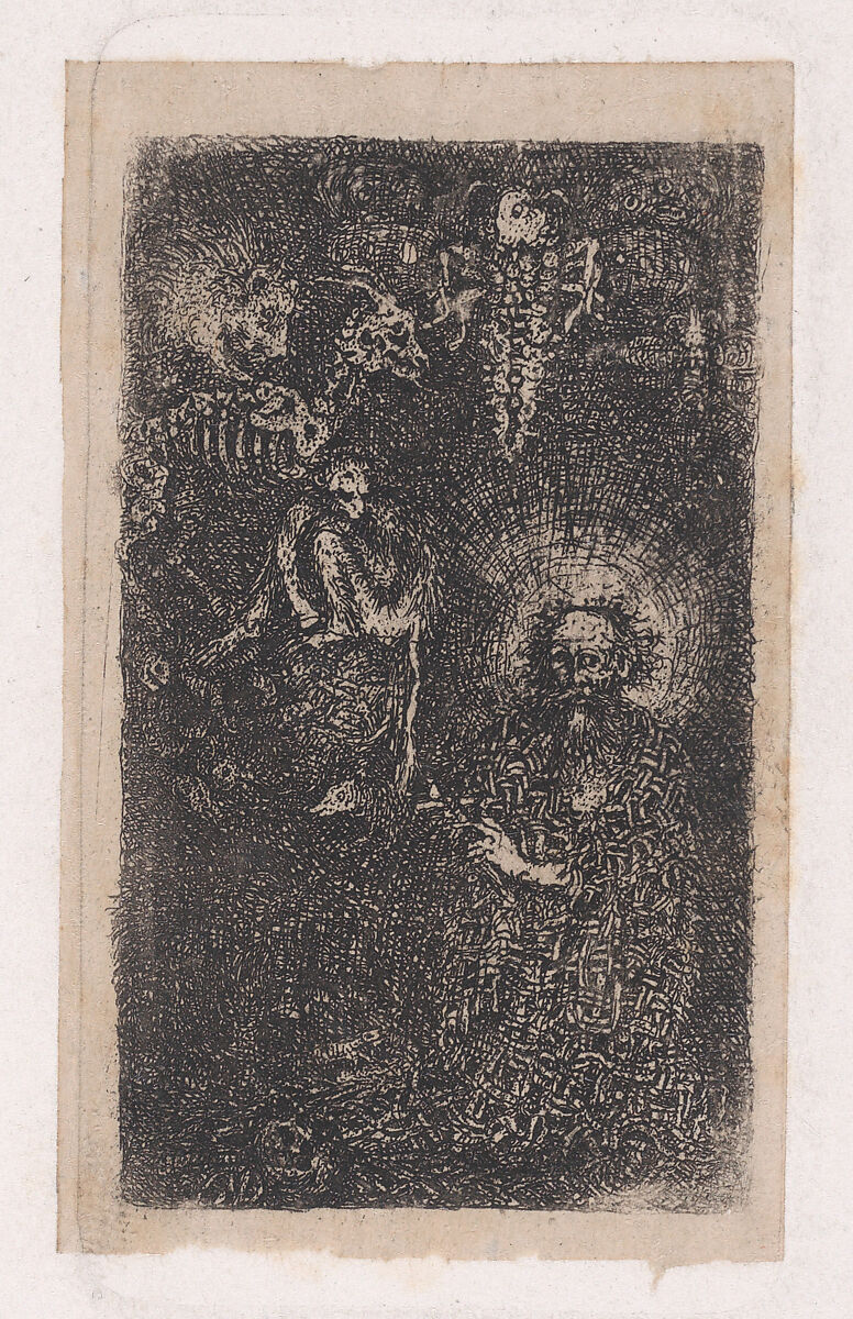 La Tentation de Saint Antoine (The Temptation of St. Anthony), Rodolphe Bresdin (French, Montrelais 1822–1885 Sèvres), Etching 
