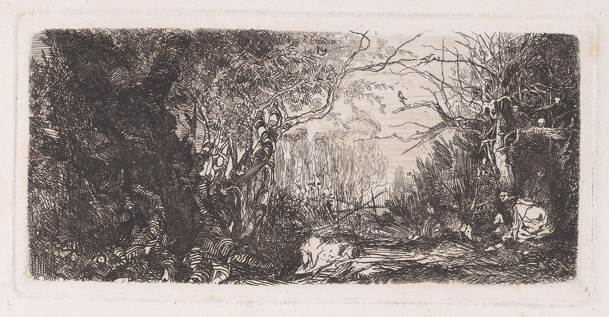 La Tentation de Saint Antoine (The Temptation of St. Anthony), Rodolphe Bresdin (French, Montrelais 1822–1885 Sèvres), Etching 