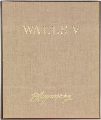 Cover of portfolio case from Walls V