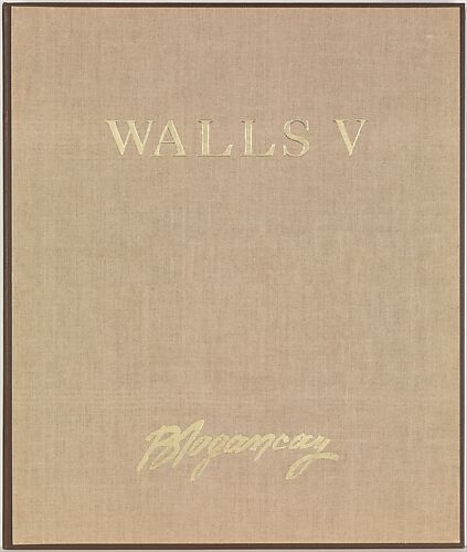 Cover of portfolio case from Walls V