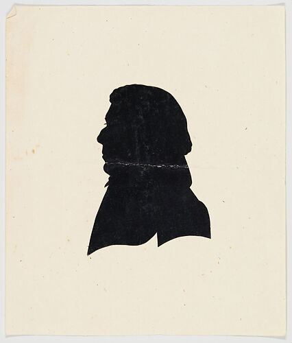 Unidentified profile portrait, older man facing left