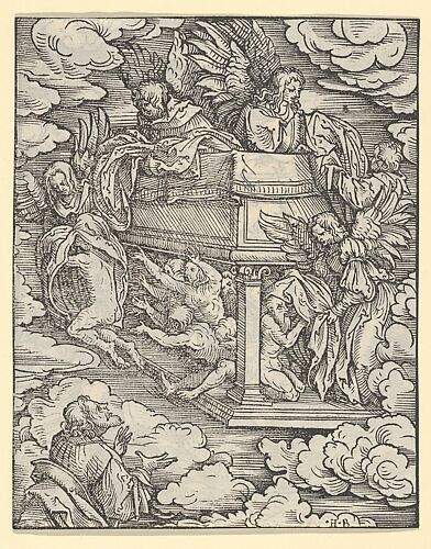 Recto of Sheet with The Clothing of the Elect, from The Apocalypse