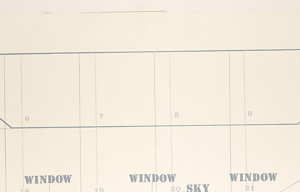 The Next to the Last, Arakawa (American, (born Japan), Nagoya 1936–2010 New York), Colored silkscreen