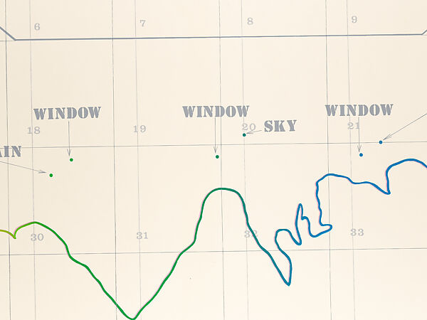 The Next to the Last, Arakawa (American, (born Japan), Nagoya 1936–2010 New York), Colored silkscreen