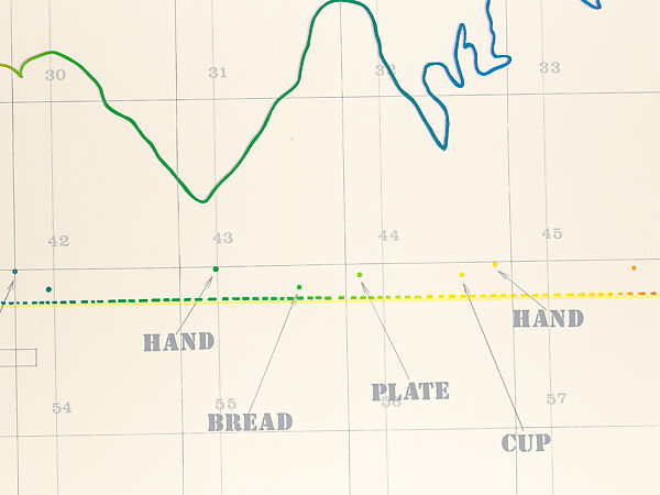 The Next to the Last, Arakawa (American, (born Japan), Nagoya 1936–2010 New York), Colored silkscreen