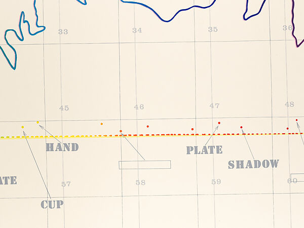 The Next to the Last, Arakawa (American, (born Japan), Nagoya 1936–2010 New York), Colored silkscreen