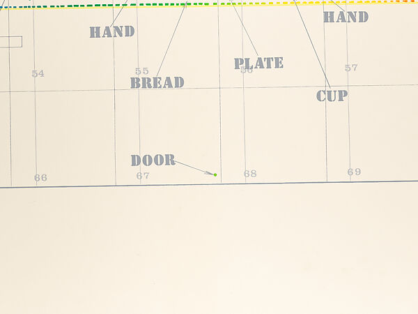 The Next to the Last, Arakawa (American, (born Japan), Nagoya 1936–2010 New York), Colored silkscreen