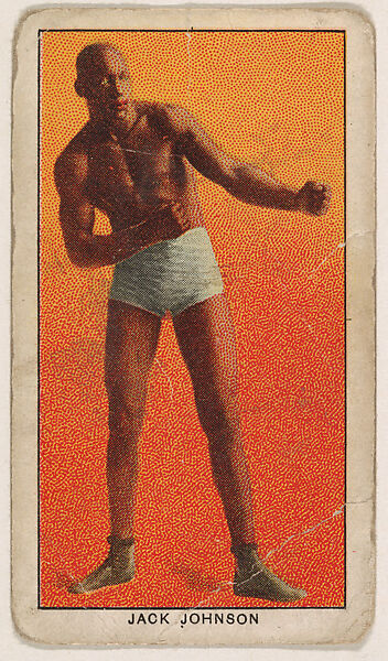 Jack Johnson, from the 44 Scrappers series (E80) for the Philadelphia Caramel Company, Issued by Philadelphia Caramel Co., Camden, New Jersey, Commercial color lithograph 