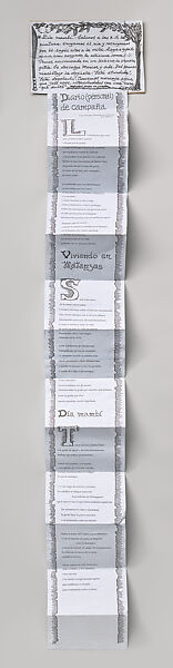 Día Mambí, Rolando Estévez Jordán (Cuban, born Matanzas, 1953), Mimeograph with hand-coloring and collage