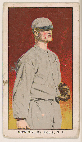Mowrey, St. Louis, National League, from the 30 Ball Players series (E96) for the Philadelphia Caramel Company, Issued by Philadelphia Caramel Co., Camden, New Jersey, Commercial color lithograph 