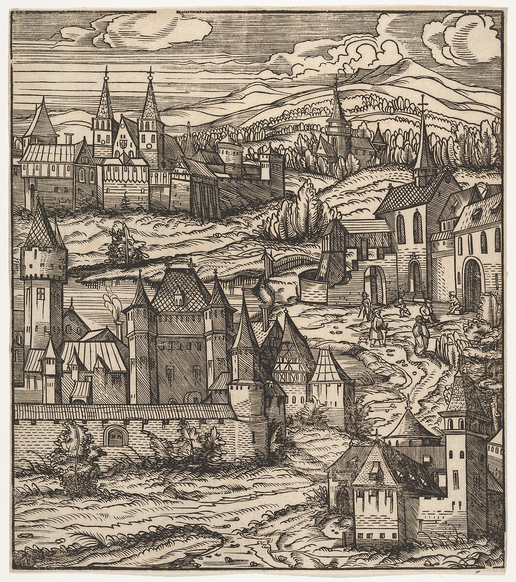 The Splendid Foundation of the Old White King, from "Der Weisskunig", Hans Burgkmair (German, Augsburg 1473–1531 Augsburg), Woodcut 