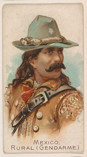 Mexico, Rural (Gendarme), from the Army Cards series (E1) to promote Army Caramels for The Breisch-Williams Co., Inc.