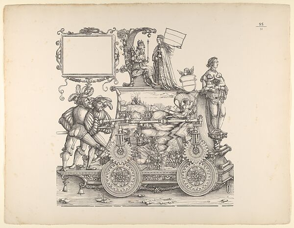 Wartime Triumphs, from The Triumphal Procession of Emperor Maximilian (Triumph Des Kaisers Maximilian I)