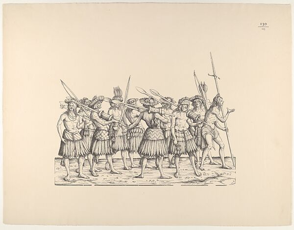 People from Calicut, from The Triumphal Procession of Emperor Maximilian (Triumph Des Kaisers Maximilian I)