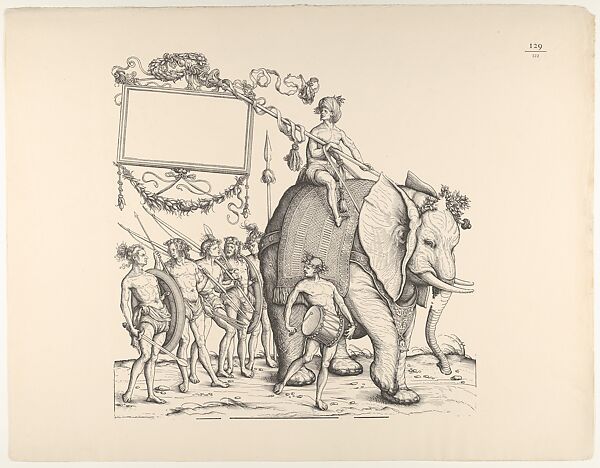 People from Calicut, from The Triumphal Procession of Emperor Maximilian (Triumph Des Kaisers Maximilian I)