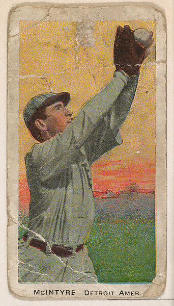McIntyre, Detroit, American League, from the 30 Ball Players series (E97) for C.A. Briggs Co. Lozenges, Issued by C.A. Briggs Co., Boston, Commercial color lithograph 