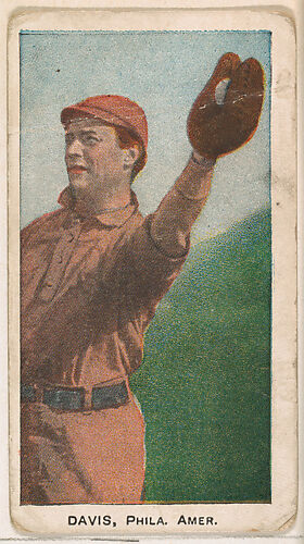 Davis, Philadelphia, American League, from the 30 Ball Players series (E97) for C.A. Briggs Co. Lozenges