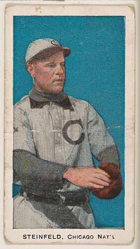 Steinfeld, Chicago, National League, from the 30 Ball Players series (E97) for C.A. Briggs Co. Lozenges