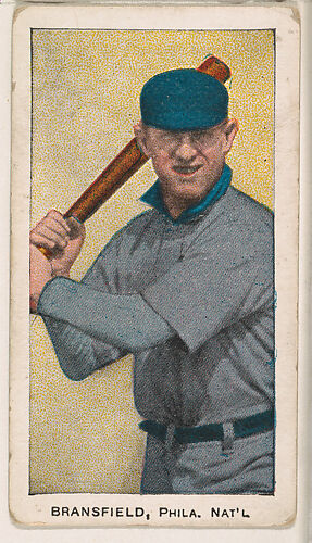 Bransfield, Philadelphia, National League, from the 30 Ball Players series (E97) for C.A. Briggs Co. Lozenges