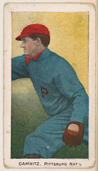 Camnitz, Pittsburgh, National League, from the 30 Ball Players series (E97) for C.A. Briggs Co. Lozenges, Issued by C.A. Briggs Co., Boston, Commercial color lithograph 