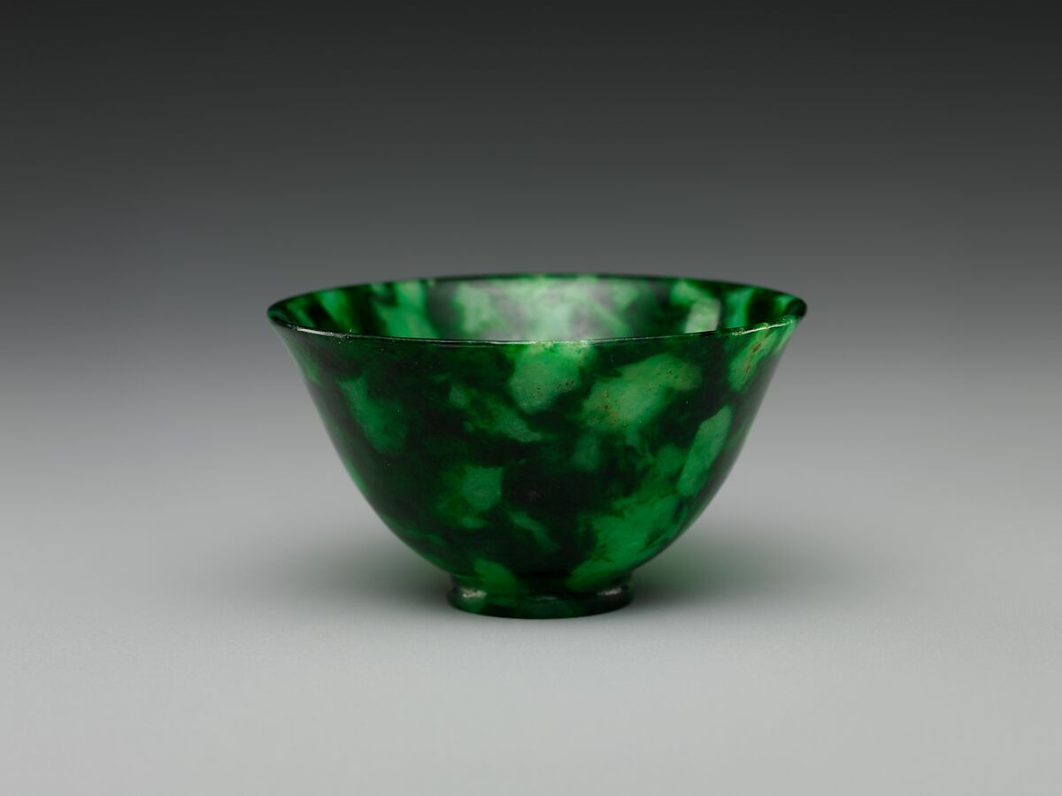 Cup, Jadeite, China 