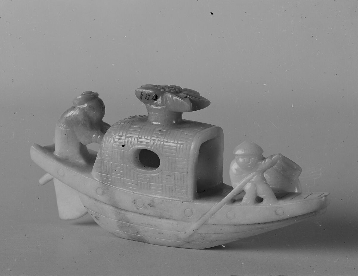 Boat, Nephrite, China 