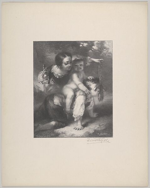 Lesson in Horsemanship, Timothy Cole (American, London 1852–1931 Poughkeepsie, New York), Wood engraving 