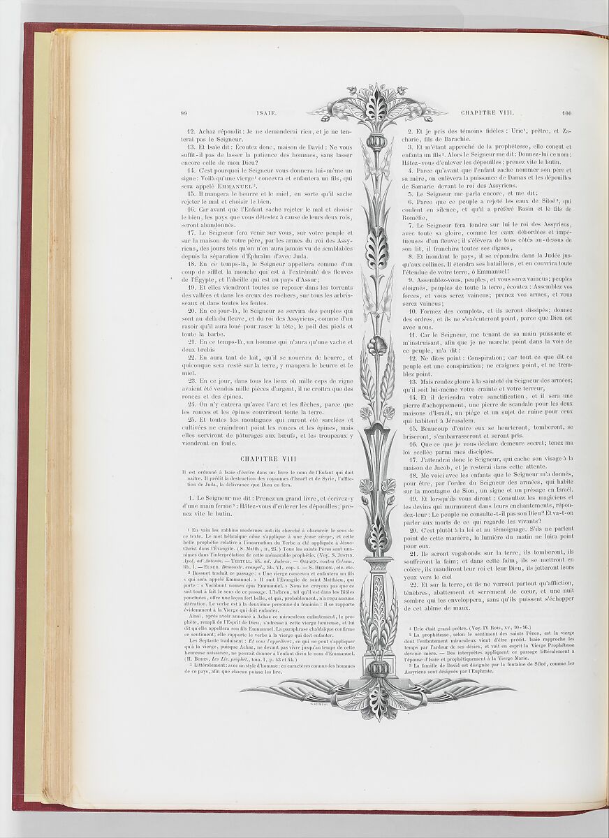La Sainte Bible (vol. 2), Gustave Doré (French, Strasbourg 1832–1883 Paris), Steel plate engraving 