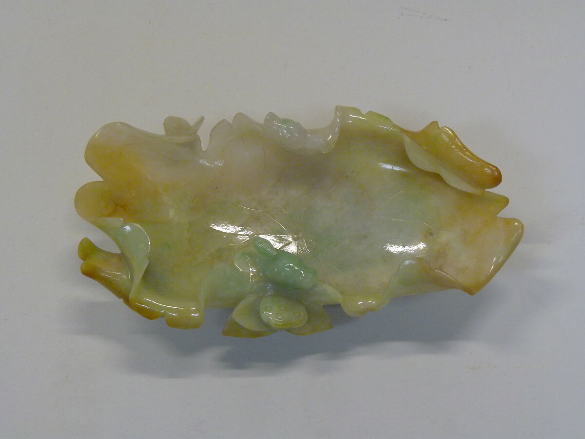 Dish, Jade, China