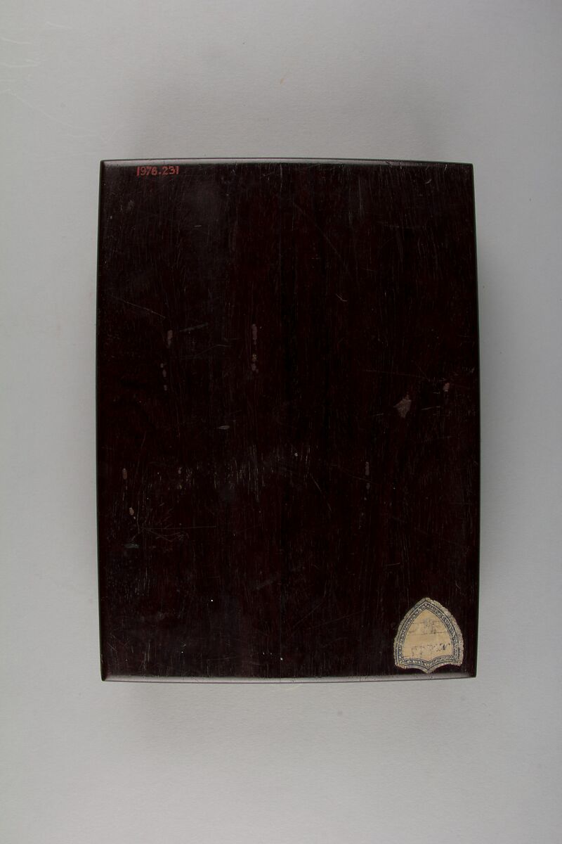Record of the Commemorative Tablet by Imperial Manufacture of the Great Buddha Temple of Longxing at Zhengding, Dong Gao (Chinese, 1740–1818), Jade, rosewood, China
