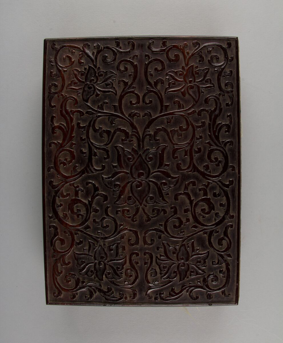 Record of the Commemorative Tablet by Imperial Manufacture of the Great Buddha Temple of Longxing at Zhengding, Dong Gao (Chinese, 1740–1818), Jade, rosewood, China